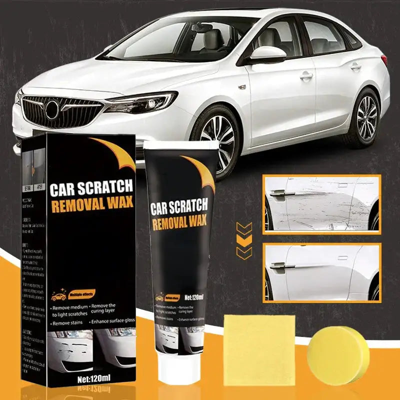 Pâte Anti-Rayures Auto -CarLuma™ - Redonne de l’éclat à ta voiture sans garage