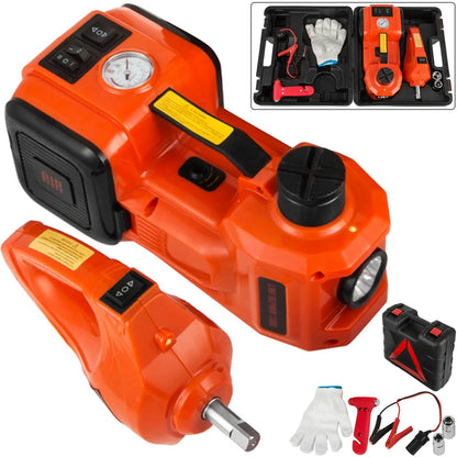 Cric Électrique 5 Tonnes 12V – Kit d’Urgence Auto Complet